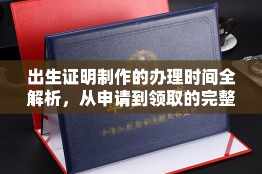 安定出生证明制作的办理时间全解析，从申请到领取的完整指南